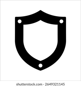 icono del escudo, seguridad y protección, seguridad. Premios y premios. Interfaz para software móvil. etc.