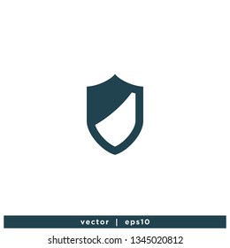 Shield icon security symbol 