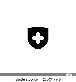 shield icon. Security symbol template for graphic and web design .vector illustration