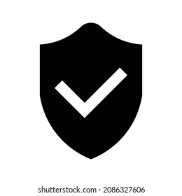 Schildsymbol. Vorlage für Sicherheitszeichen für grafische und Web-Design-Kollektion, Vektorgrafik