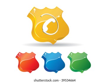 shield icon set 12
