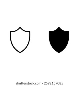 shield icon set color editable