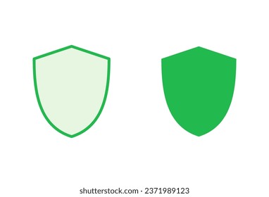 Shield icon set. Protection icon vector. Security vector icon