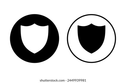 Shield icon set. Protection icon vector. Security vector icon