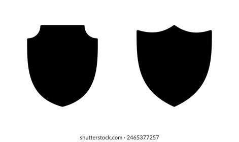 Shield icon set. Protection icon vector. Security vector icon