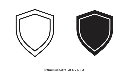 Shield Icon set. vector illustration set