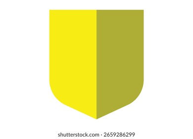 ícone de escudo, escuda o vetor no fundo branco.