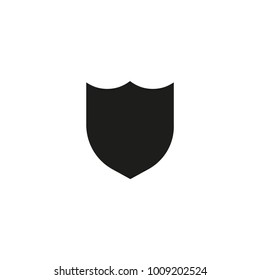 shield icon. sign design