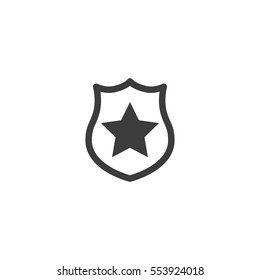 shield icon. sign design