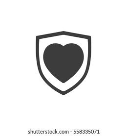 shield icon. sign design