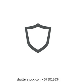 shield icon. sign design
