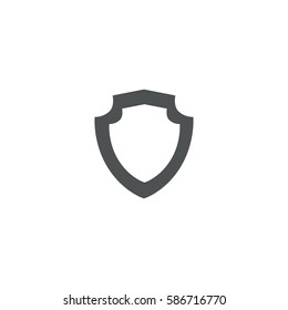 shield icon. sign design