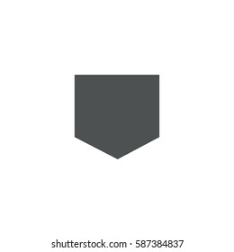 shield icon. sign design