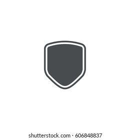 shield icon. sign design