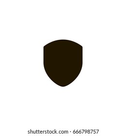 shield icon. sign design