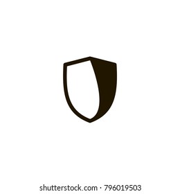 shield icon. sign design