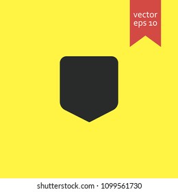 shield. shield icon. sign design. Vector EPS 10.