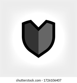 Shield Icon. Sign of Protection,Guard and Security. Insurance or Immunity Symbol - Vector. 