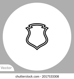 Schild-Symbol, Vektorsymbol, Symbol, Logo-Illustration für Web und Mobile