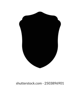 shield icon simple illustration design