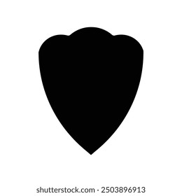 shield icon simple illustration design