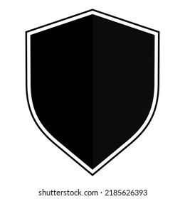Shield icon Symbol. Secure, protection icon. Vector illustration EPS 10 file.