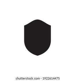 símbolo de icono de escudo, vector