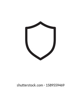 Shield icon symbol vector illustration