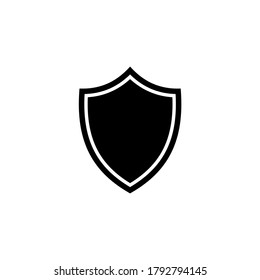 Shield icon symbol vector. Protection icon symbol illustration