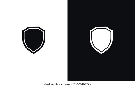 Icono Escudo, símbolo Escudo para el diseño de su sitio web, logotipo, aplicación, interfaz de usuario. Ilustración vectorial.