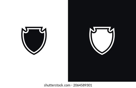 Icono Escudo, símbolo Escudo para el diseño de su sitio web, logotipo, aplicación, interfaz de usuario. Ilustración vectorial.