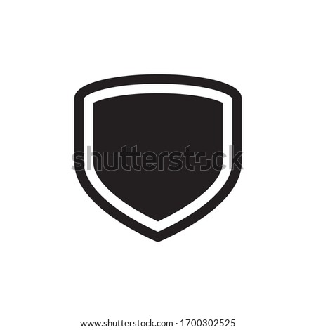 Shield Icon In Trendy  Design Vector Eps 10