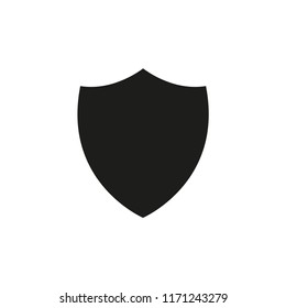 shield icon in trendy flat style 