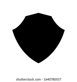 Shield Icon in trendy flat style isolated on white background