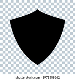 Shield Icon in trendy flat style isolated on grey background. Shield symbol for your web site design, logo, app, UI. Vector illustration.