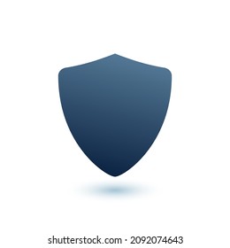 Shield Icon in trendy flat style isolated on grey background. Shield symbol for your web site design, logo, app, UI. Vector illustration, EPS10.