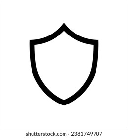 Schildsymbol im trendigen, flachen Stil einzeln auf weißem Hintergrund. Schild Symbol für Ihr Webdesign.
