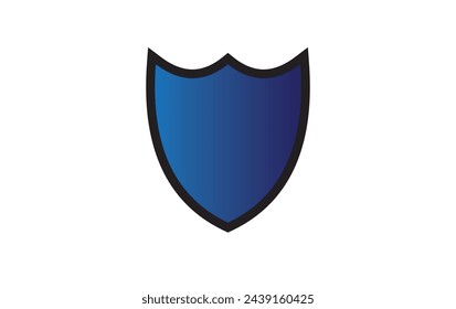 Shield Icon in trendy flat style isolated on grey background. Shield symbol for your web site design, logo, app, UI. Vector illustration, EPS10.