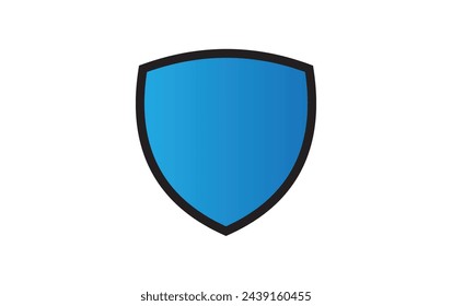 Shield Icon in trendy flat style isolated on grey background. Shield symbol for your web site design, logo, app, UI. Vector illustration, EPS10.