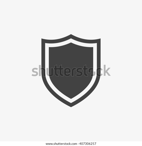 Shield Icon in trendy flat style\
isolated on grey background. Shield symbol for your web site\
design, logo, app, UI. Vector illustration,\
EPS10.