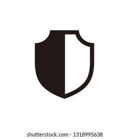 Shield icon vector