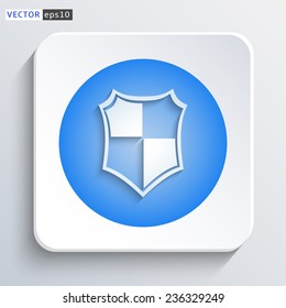 Shield icon - vector 