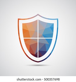 Shield icon - Vector
