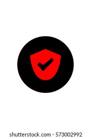 Shield icon, Vector