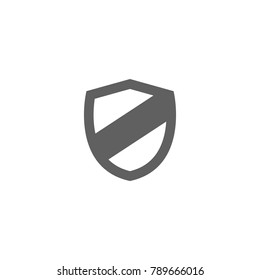 Shield icon vector