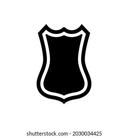 Shield icon vector. Defence illustration sign. Armor symbol. protection logo. security mark.