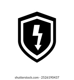 Shield icon vector. Defence illustration sign. Armor symbol. protection logo. security mark.