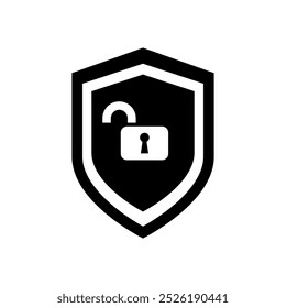 Shield icon vector. Defence illustration sign. Armor symbol. protection logo. security mark.