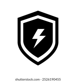 Shield icon vector. Defence illustration sign. Armor symbol. protection logo. security mark.