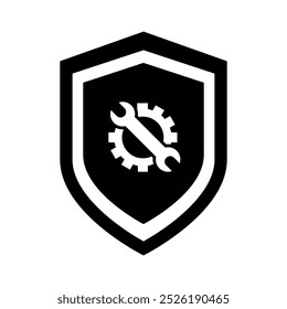 Shield icon vector. Defence illustration sign. Armor symbol. protection logo. security mark.